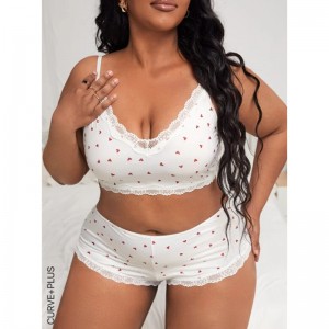 2022 Lenceria Trendy Przezroczyste Koronki Zestaw Bralette Patrz przez Hollow Out Hot Sexy Kobiet Bielizna